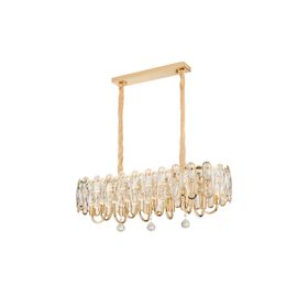 Apliqa Tortes 80'lik Gold Kristal Taşlı Avize