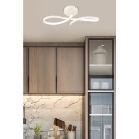 Apliqa Vetto Beyaz 38 W Modern Plafonyer Led Avize