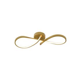 Apliqa Vetto Gold 38 Watt Modern Plafonyer Led Avize