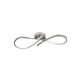 Apliqa Vetto Krom 38 Watt Modern Plafonyer Led Avize
