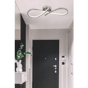 Apliqa Vetto Krom 38 Watt Modern Plafonyer Led Avize