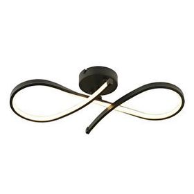 Apliqa Vetto Siyah 38 Watt Modern Plafonyer Led Avize