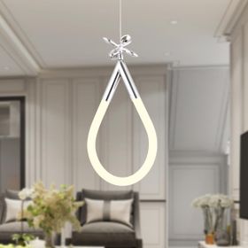 Apliqa Vojens Tekli Krom Ledli 11 Watt Kelebek Detaylı Modern Koridor Yatak Odası Salon Sarkıt Led Avize