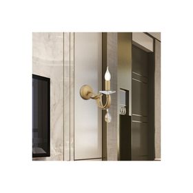 Apliqa Whitley Tekli Eskitme Modern Yatak Başı, Salon Aplik