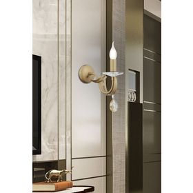 Apliqa Whitley Tekli Eskitme Modern Yatak Başı, Salon Aplik