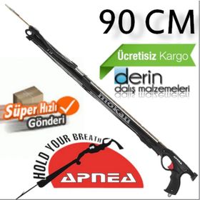 Apnea Mokan Kapalı Kafa 90 cm Zıpkın