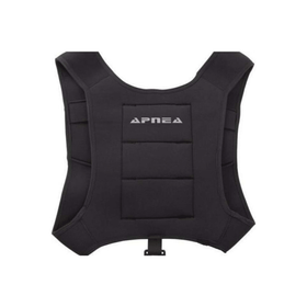 Apnea Siyah Renk 4.75 kg Kurşun Dahil XL Sırt Ağırlık Yeleği
