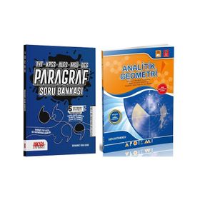 Apotemi Analitik Geometri ve Ankara Kitap Merkezi Paragraf Soru Bankası Seti 2 Kitap