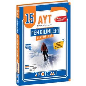 Apotemi - Ayt Fen Bilimleri 15'li Deneme Özel Baskı