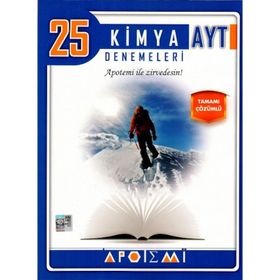 Apotemi Yayınalrı AYT Kimya 25 Denemeleri