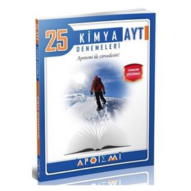 Apotemi Yayınalrı AYT Kimya 25 Denemeleri