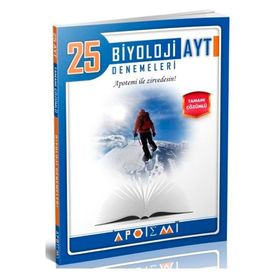 Apotemi Yayınları AYT Biyoloji 25 Denemeleri