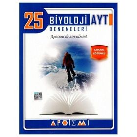 Apotemi Yayınları AYT Biyoloji 25 Denemeleri