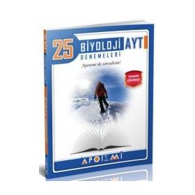 Apotemi Yayınları AYT Biyoloji 25 Denemeleri