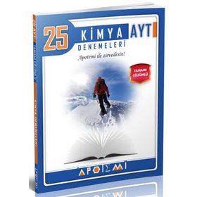 Apotemi Yayınları AYT Kimya Yirmi Beşli Denemeleri