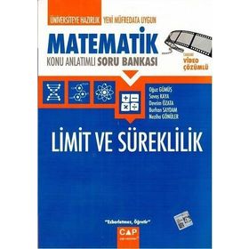 Apotemi Yayınları Limit ve Süreklilik Konu Anlatımlı Soru Bankası
