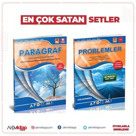 Apotemi Yayınları Paragraf ve Problemler 2 Kitap Set