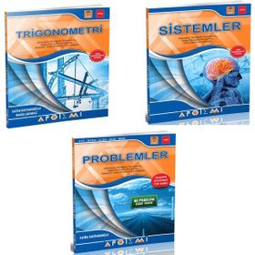 Apotemi Yayınları - Trigonometri + Sistemler + Problemler 3'lü Set