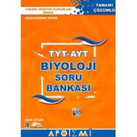 Apotemi Yayınları Tyt Ayt Biyoloji Tamamı Çözümlü Soru Bankası