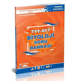 Apotemi Yayınları Tyt Ayt Biyoloji Tamamı Çözümlü Soru Bankası