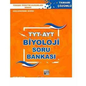 Apotemi Yayınları Tyt Ayt Biyoloji Tamamı Çözümlü Soru Bankası
