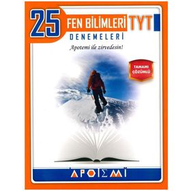 Apotemi Yayınları TYT Fen Bilimleri 25 Denemeleri