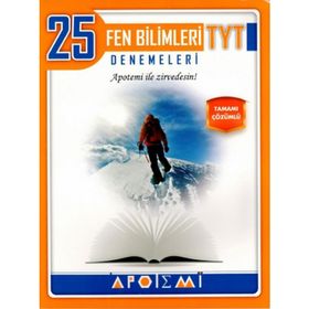 Apotemi Yayınları TYT Fen Bilimleri 25 Denemeleri