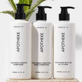 Apotheke Canvas 480 ml Şampuan + 480 ml Saç Kremi + 480 ml Duş Jeli