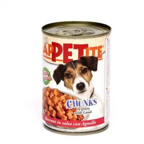 Appetite Gravy Soslu Kuzu Etli Parçacıklı 405 gr Konserve Köpek Maması