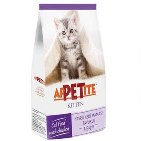 Appetite Kitten Tavuk Etli 1.5 kg Yavru Kedi Maması