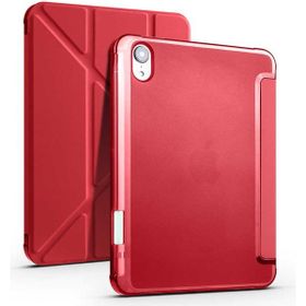 Apple A2589 Kırmızı iPad Air 5 Smart Folio Bölmeli Kılıf