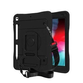 Apple iPad 10.2 8.Nesil Zore Kalem Bölmeli Defender Tablet Silikon Kılıf