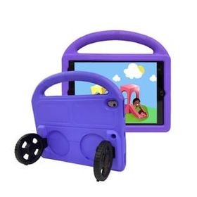 Apple iPad 10.2 8.Nesil Zore Wheel Car Tekerlek Standlı Tablet Kılıfı