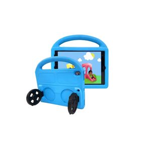Apple iPad 10.2 8.Nesil Zore Wheel Car Tekerlek Standlı Tablet Kılıfı