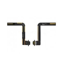 Apple iPad 5 2017 A1822 A1823 Siyah Şarj Soketi Flex Kablo