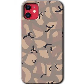 Apple iPhone 11 Kamuflaj 6 Baskılı Uyumlu Silikon Kılıf