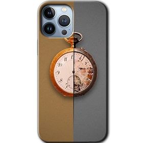 Apple iPhone 11 Pro Clocks Artwork Baskılı Uyumlu Silikon Kılıf