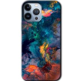 Apple iPhone 11 Pro Color Storm Baskılı Uyumlu Silikon Kılıf