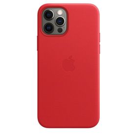 Apple iPhone 12 - 12 Pro MagSafe Red MHKD3ZM/A Kırmızı Deri Kılıf