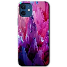 Apple iPhone 12 Abstraction Sharp Baskılı Uyumlu Silikon Kılıf