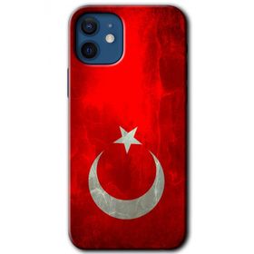 Apple iPhone 12 Albayrak Baskılı Uyumlu Silikon Kılıf