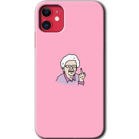 Apple iPhone 12 Bad Grandmother Baskılı Uyumlu Silikon Kılıf