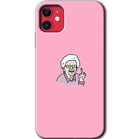 Apple iPhone 12 Bad Grandmother Baskılı Uyumlu Silikon Kılıf