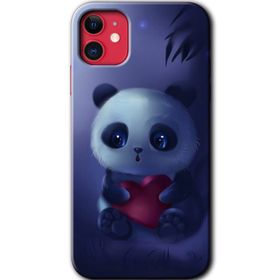 Apple iPhone 12 Bebek Panda Baskılı Uyumlu Silikon Kılıf