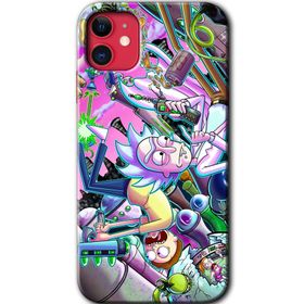 Apple iPhone 12 Graffiti Çizgi Film Baskılı Uyumlu Silikon Kılıf