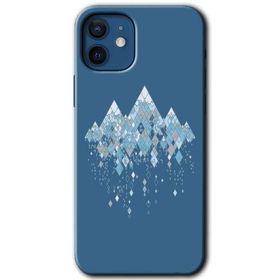 Apple iPhone 12 Iceberg Baskılı Uyumlu Silikon Kılıf