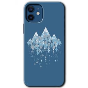 Apple iPhone 12 Iceberg Baskılı Uyumlu Silikon Kılıf