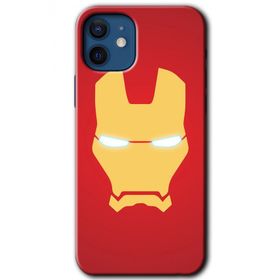 Apple iPhone 12 IronMan Baskılı Uyumlu Silikon Kılıf