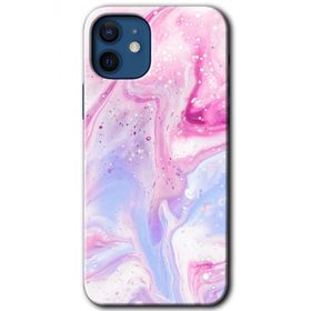 Apple iPhone 12 Kabarmış Leke Baskılı Uyumlu Silikon Kılıf