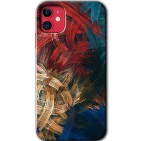 Apple iPhone 12 Karma Boyalar Baskılı Uyumlu Silikon Kılıf